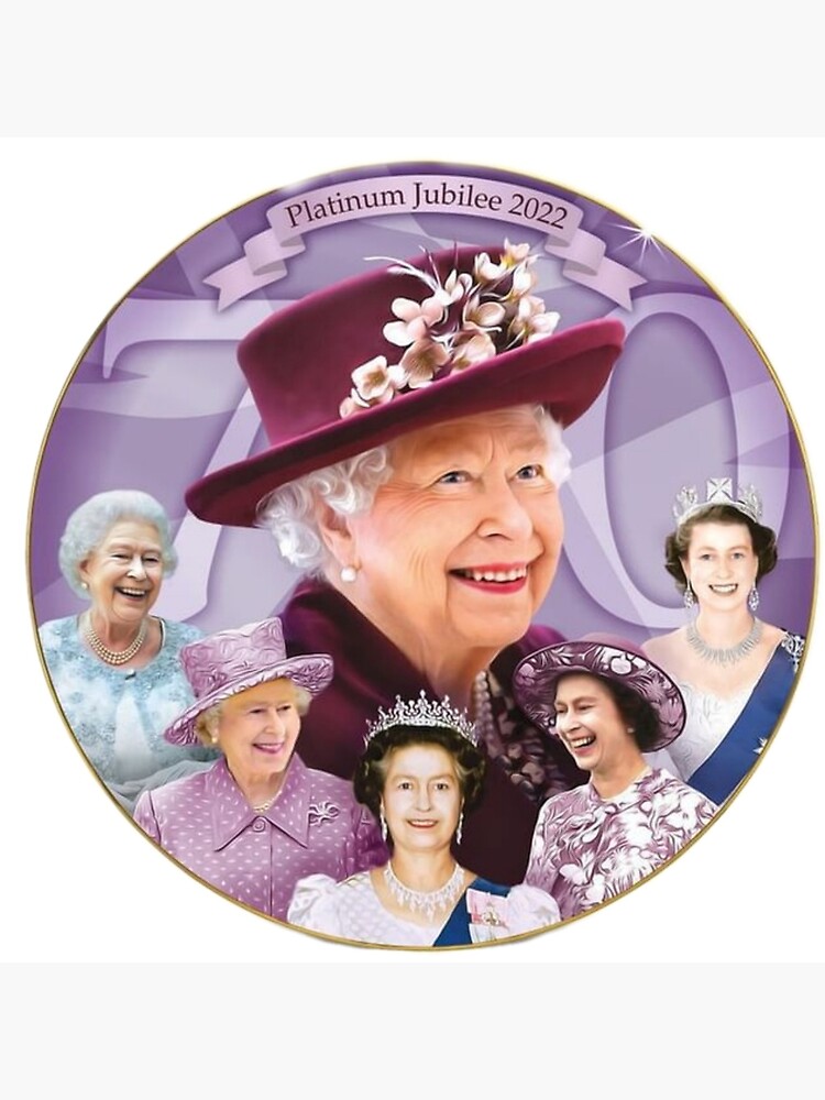 "Queens Platinum JubileeQueenJubilee" Poster by Dollarex Redbubble
