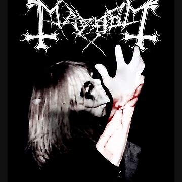 Dead Mayhem - Mayhem Black Metal - Posters and Art Prints