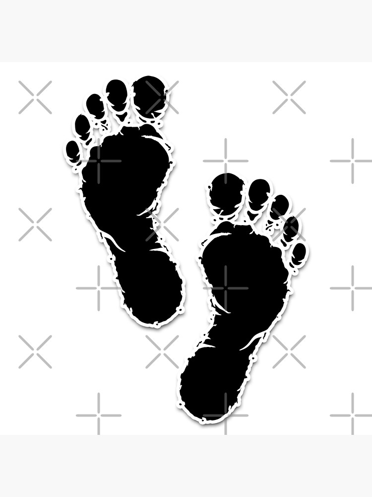 "Feet or foot symbol" Poster for Sale by farhanjq Redbubble