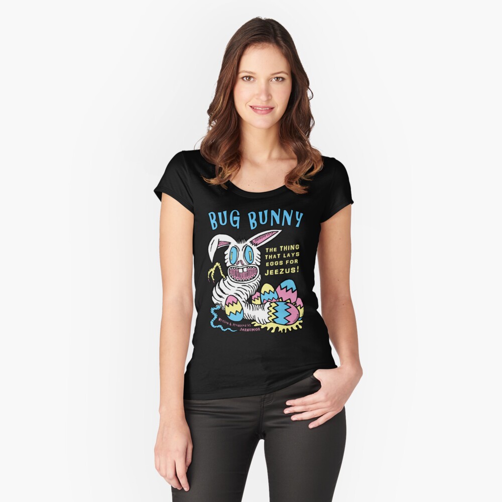 Item preview, Fitted Scoop T-Shirt designed and sold by jarhumor.