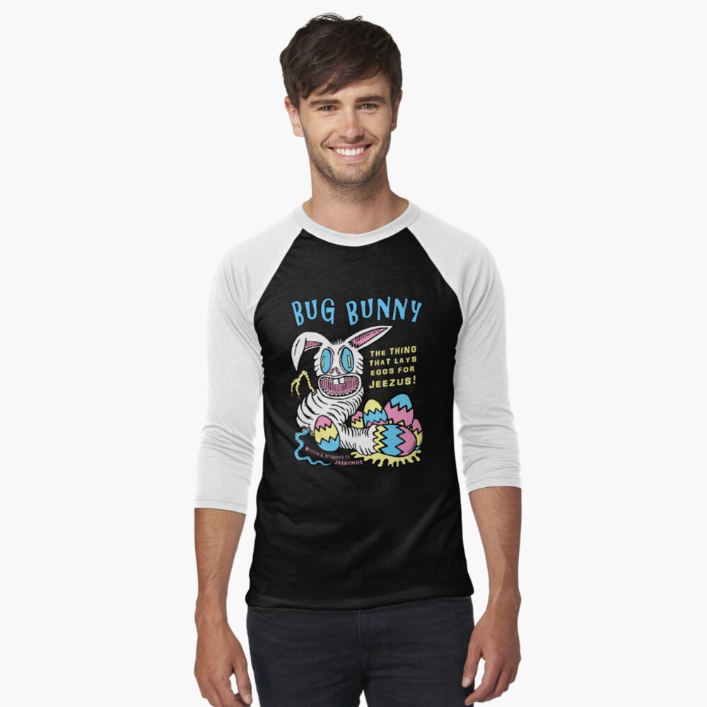 Item preview, Baseball ¾ Sleeve T-Shirt designed and sold by jarhumor.