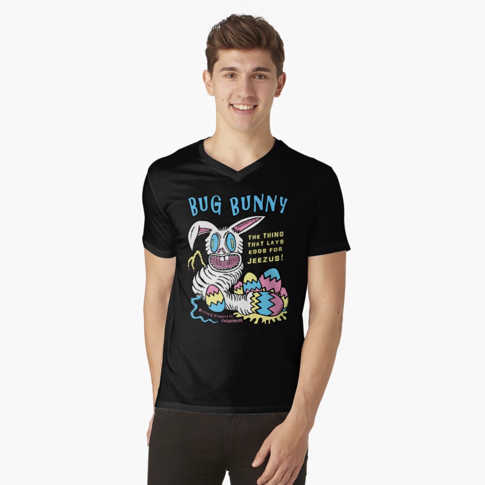 Item preview, V-Neck T-Shirt designed and sold by jarhumor.