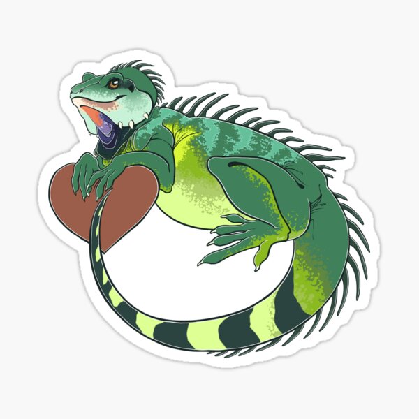 Chinese Water Dragon Love Sticker
