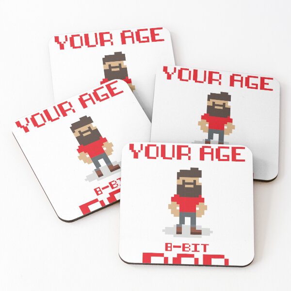 Item preview, Dad Birthday 8 bit designed and sold by boec gear.