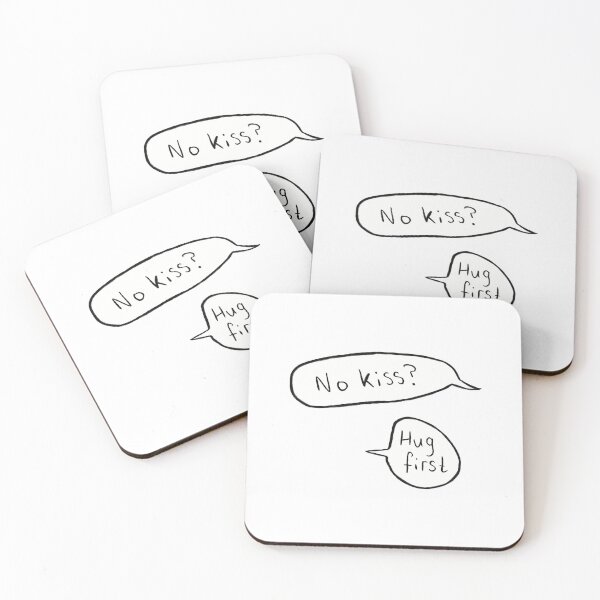 Item preview, No Kiss? Hug First. - Heartstopper designed and sold by lusanfelice.
