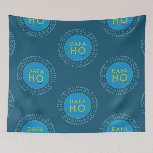 Item preview, Dafa Ho Punjabi Sakina Gifts Blue designed and sold by SakinaGifts.