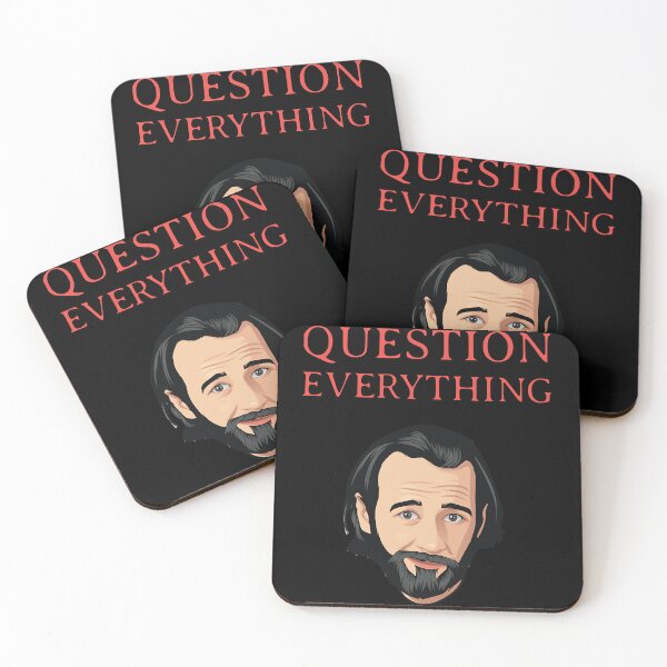 Item preview, Awesome Comedian George Carlin Question Everything designed and sold by JuditSzucs.