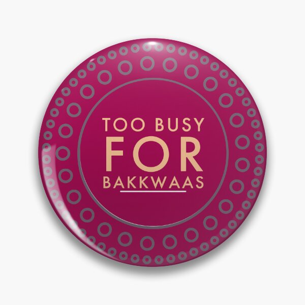 Item preview, Too Busy for Baakwaas Punjabi Sakina Gifts indian  designed and sold by SakinaGifts.
