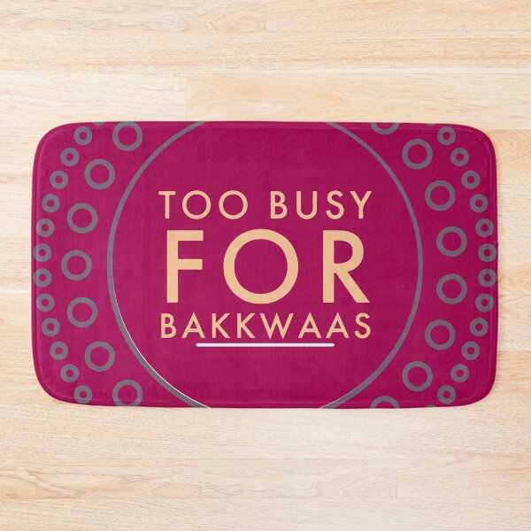 Item preview, Too Busy for Baakwaas Punjabi Sakina Gifts indian  designed and sold by SakinaGifts.