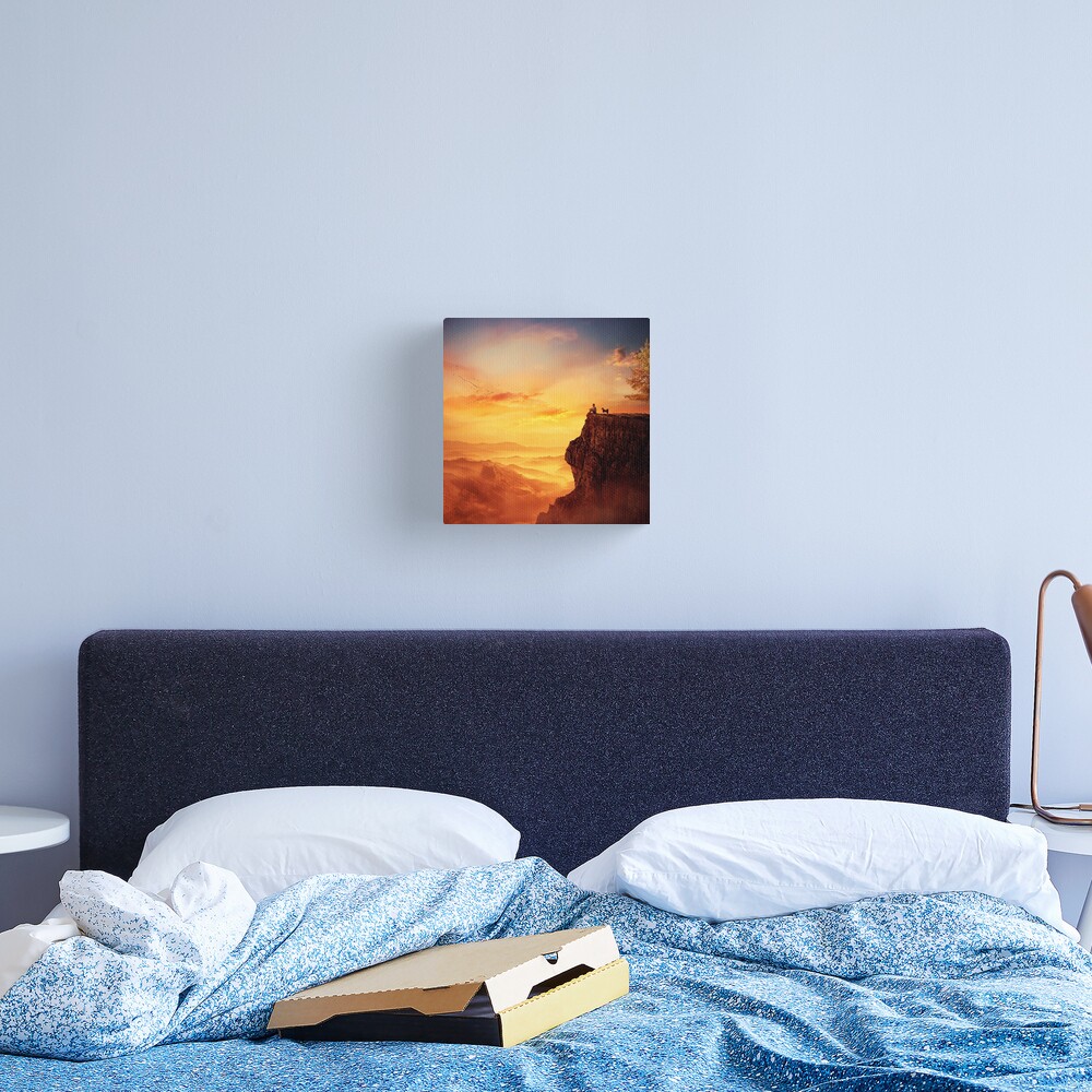 recalling childhood Canvas Print