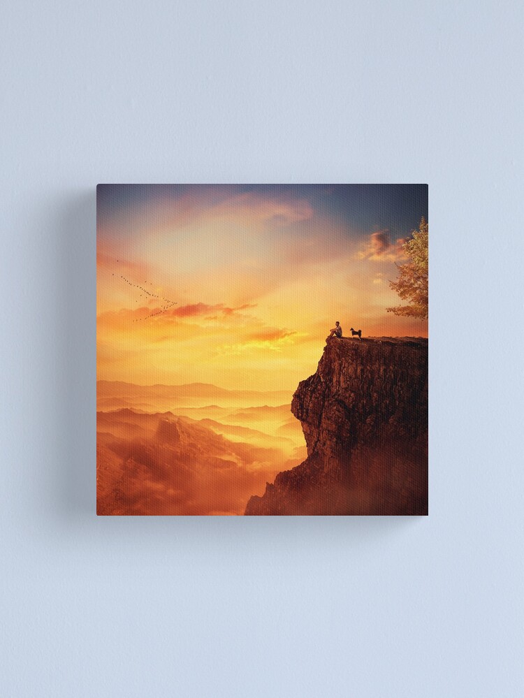 Alternate view of recalling childhood Canvas Print