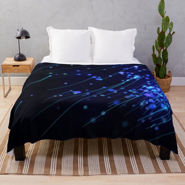 Item preview, Blue fireflies designed and sold by Zip-Zup.