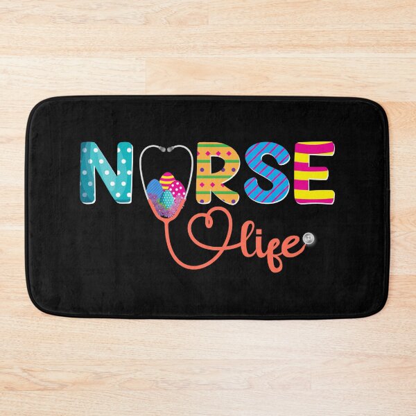 Item preview, Nurse Life Stethoscope Nursing Cute Easter Bunny designed and sold by haselshirt.