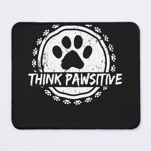 Item preview, Dog paw print pawsitive pet lover designed and sold by KamilahDyer.