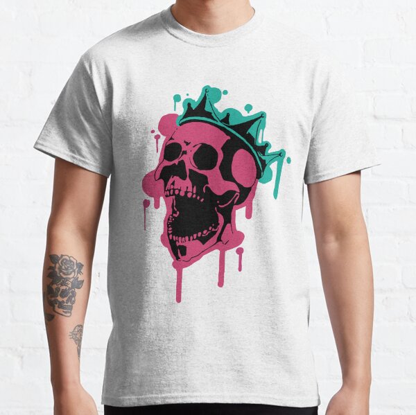 Crâne couronné T-shirt classique