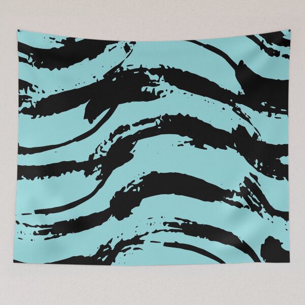 Item preview, Blue And Black Draw designed and sold by Olga Chetverikova.