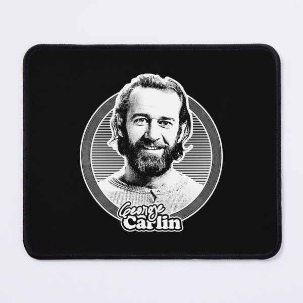 Item preview, George Carlin 70s Style Retro Fan Art designed and sold by JuditSzucs.