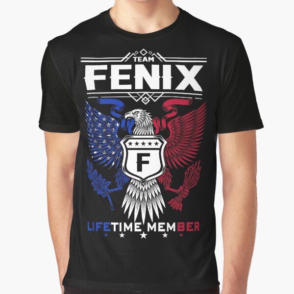 Aperçu de l'œuvre Fenix Name T Shirt - Fenix Eagle Lifetime Member Gift Item Tee créée et vendue par masondilla.
