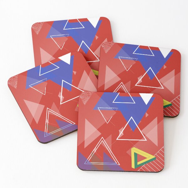 Item preview, Geometric Madness Primary Colors designed and sold by Printshac.