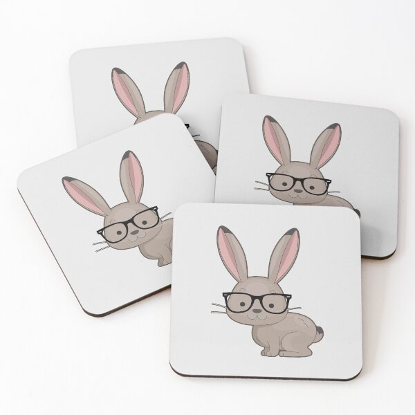 Item preview, Hip Hipster Bunny designed and sold by KGoPrintables.