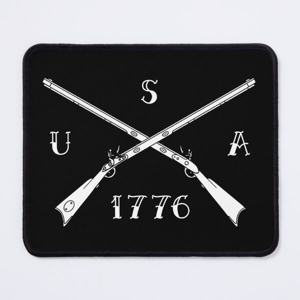 Item preview, Flintlock Muzzleloader USA 1776 designed and sold by Huhnerdieb Apparel.