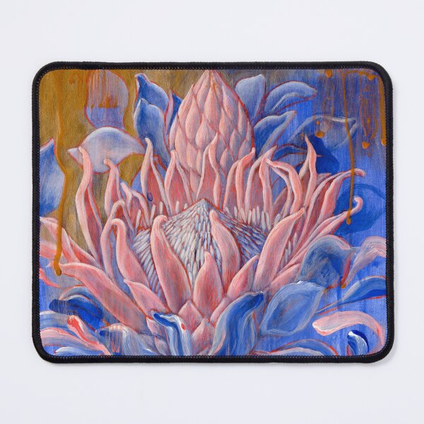 Item preview, King Protea botanical painting study designed and sold by Ruth Cadioli.