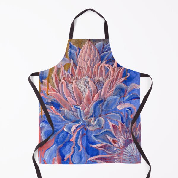 Item preview, King Protea botanical painting study designed and sold by Ruth Cadioli.