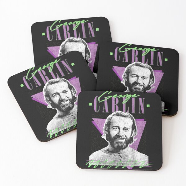 Item preview, George Carlin Vintage Style Fan Art Design designed and sold by JuditSzucs.