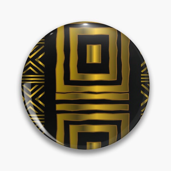 Item preview, Gold African Bogolan Design designed and sold by funkyvibes.