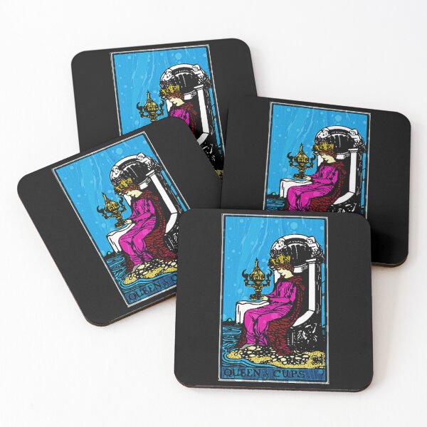 Item preview, The Queens Of Tarot  Cups designed and sold by KathteeDesign.