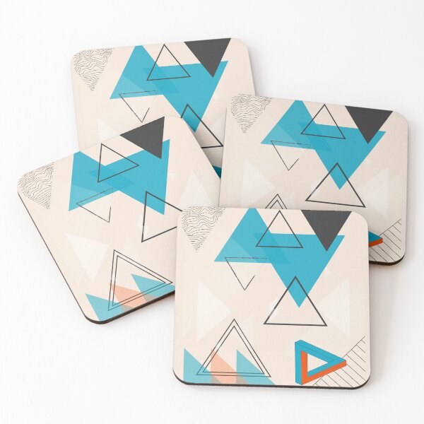 Item preview, Geometric Madness Teal And Orange designed and sold by Printshac.