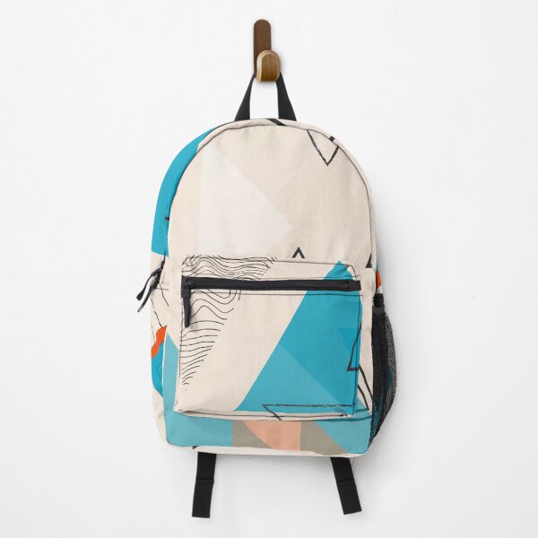 Item preview, Geometric Madness Teal And Orange designed and sold by Printshac.