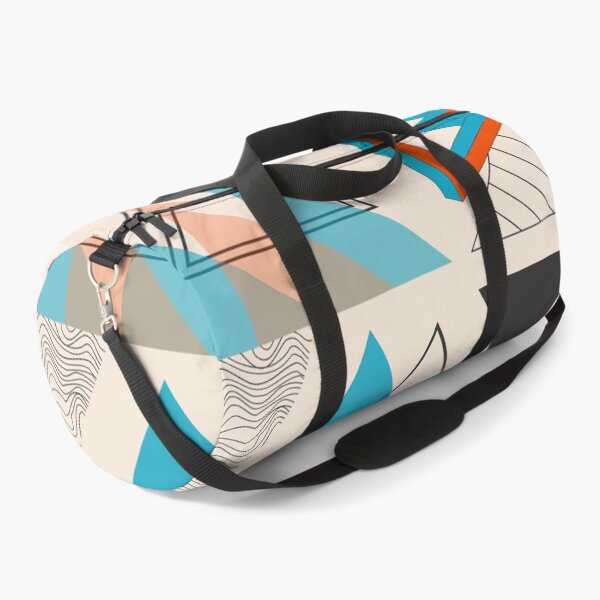 Item preview, Geometric Madness Teal And Orange designed and sold by Printshac.