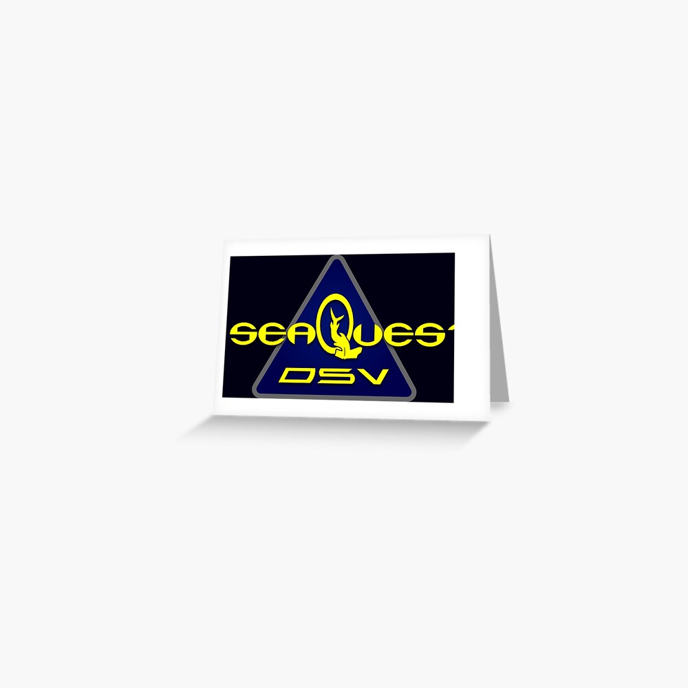 SeaQuest DSV logo | Greeting Card