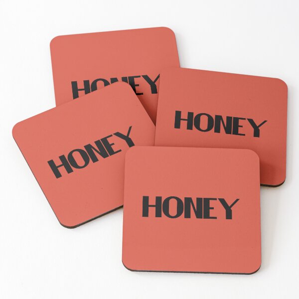 Item preview, Honey - Bold Black Text designed and sold by Chubuter.