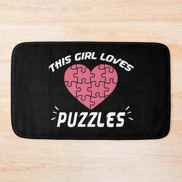 Item preview, This Girl Loves Puzzles designed and sold by Luna1Shop.