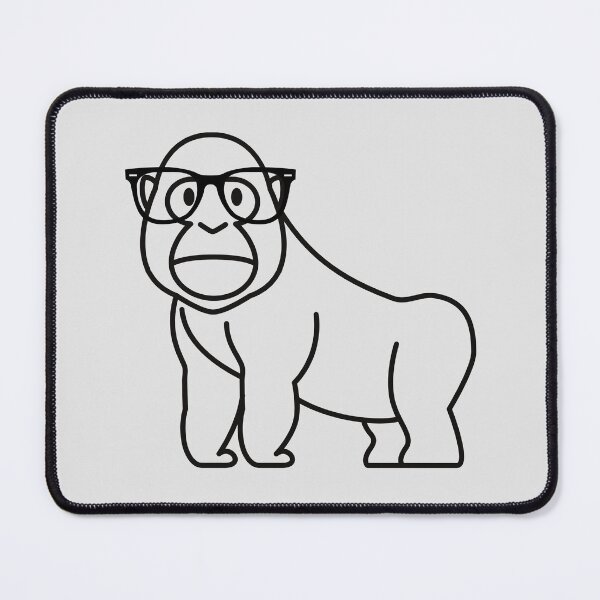 Item preview, Hipster Gorilla designed and sold by KGoPrintables.