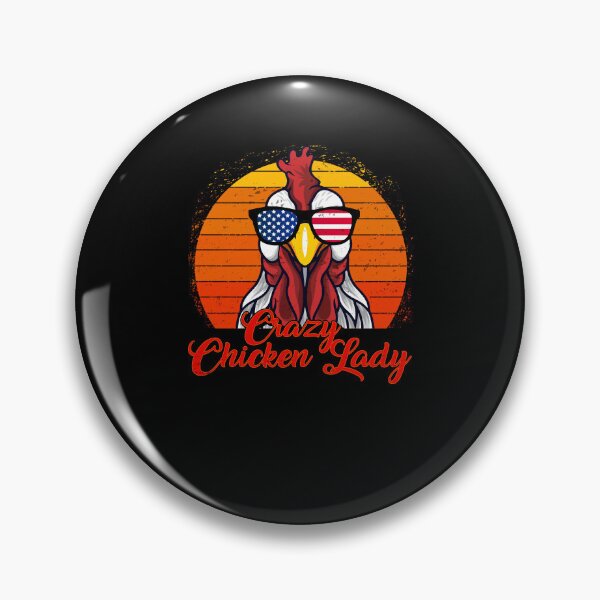 Item preview, Crazy Chicken Lady Backyard Chicken Farmer designed and sold by millierandall2.