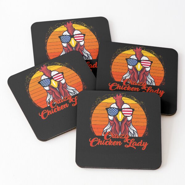 Item preview, Crazy Chicken Lady Backyard Chicken Farmer designed and sold by millierandall2.