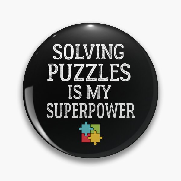 Item preview, Solving Puzzles Is My Superpower designed and sold by Luna1Shop.