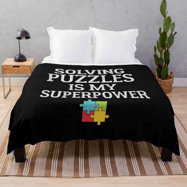 Item preview, Solving Puzzles Is My Superpower designed and sold by Luna1Shop.