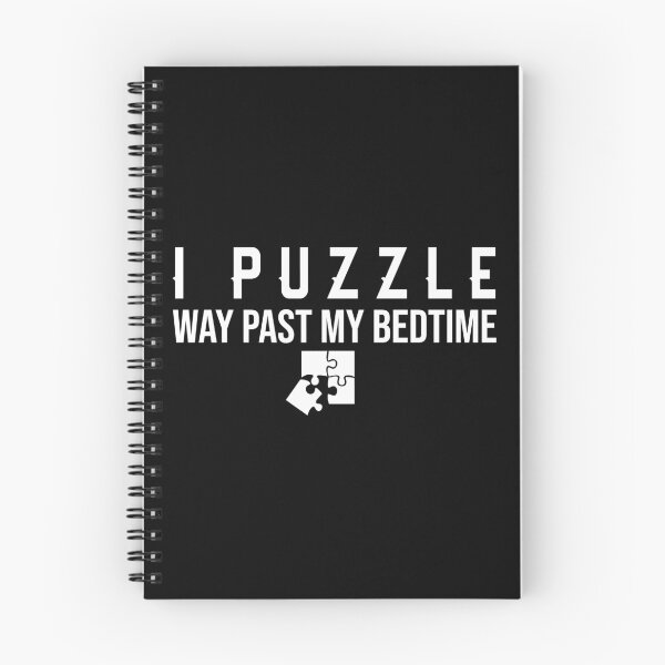 Item preview, I Puzzle Way Past My Bedtime designed and sold by Luna1Shop.