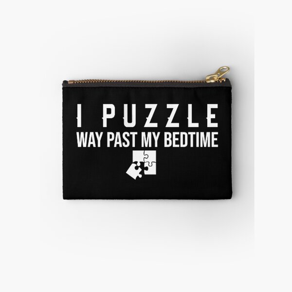 Item preview, I Puzzle Way Past My Bedtime designed and sold by Luna1Shop.