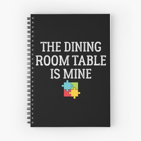 Item preview, The Dining Room Table is Mine Puzzle Lovers designed and sold by Luna1Shop.