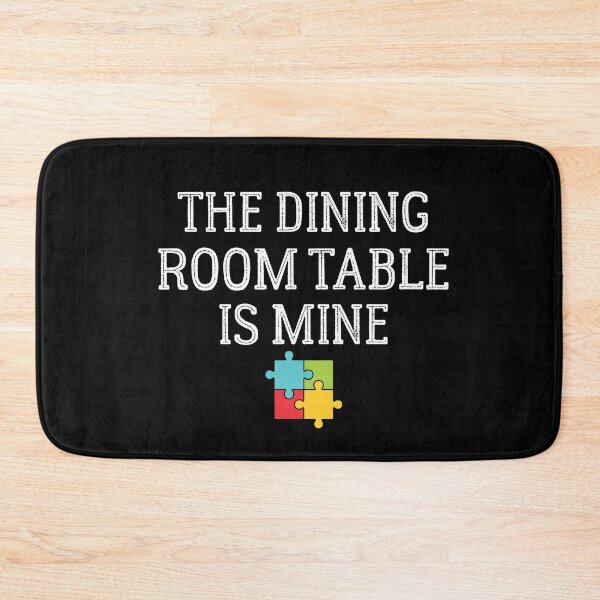 Item preview, The Dining Room Table is Mine Puzzle Lovers designed and sold by Luna1Shop.
