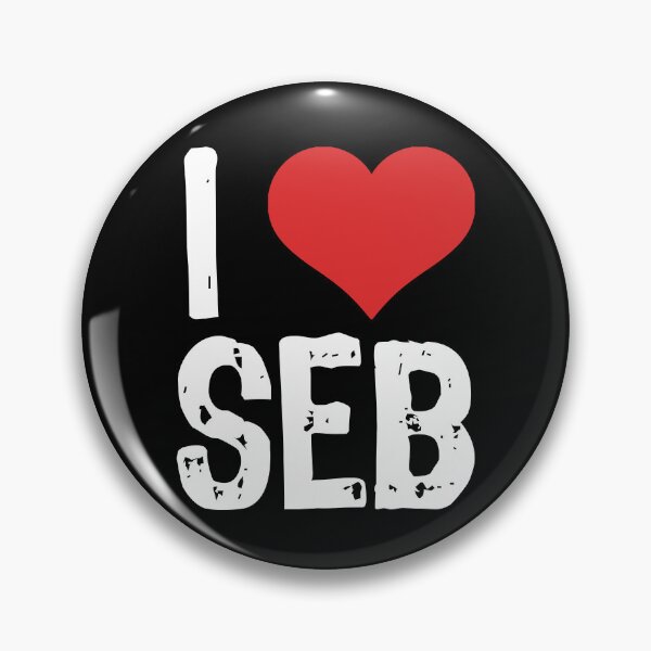 Item preview, I Love Seb designed and sold by The "I Love Everything" Shop.