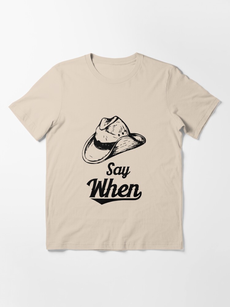 Doc Holiday Aaron Rodgers Say When Retro Gift Fan | Essential T-Shirt