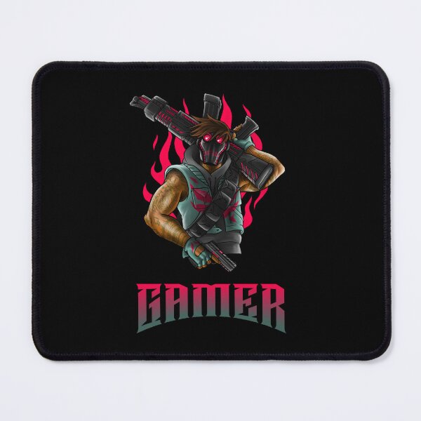 Item preview, Gamer with Heavy Armored Tattooed Man designed and sold by PRIVARSHU.