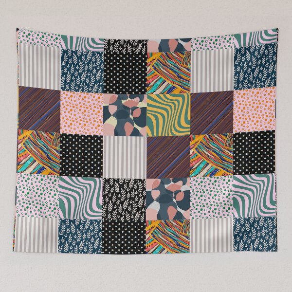 Item preview, Random Square Pattern | Multi Designer Square Patterns | Square Tiles Patterns designed and sold by SeemDev786.