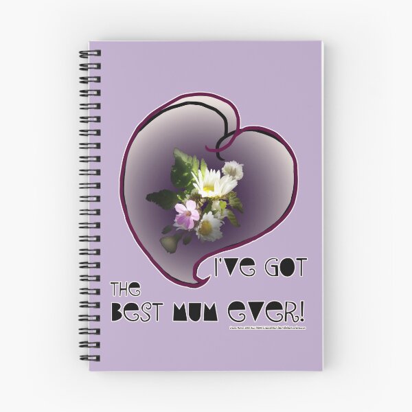 Item preview, wildflower, ¡la mejor mamá NUNCA! corazón peculiar designed and sold by Dawna Morton.